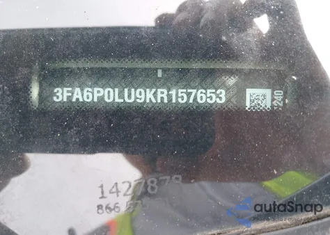 2019 Ford Fusion Hybrid Se z USA, uszkodzony, nr VIN 3FA6P0LU9KR157653